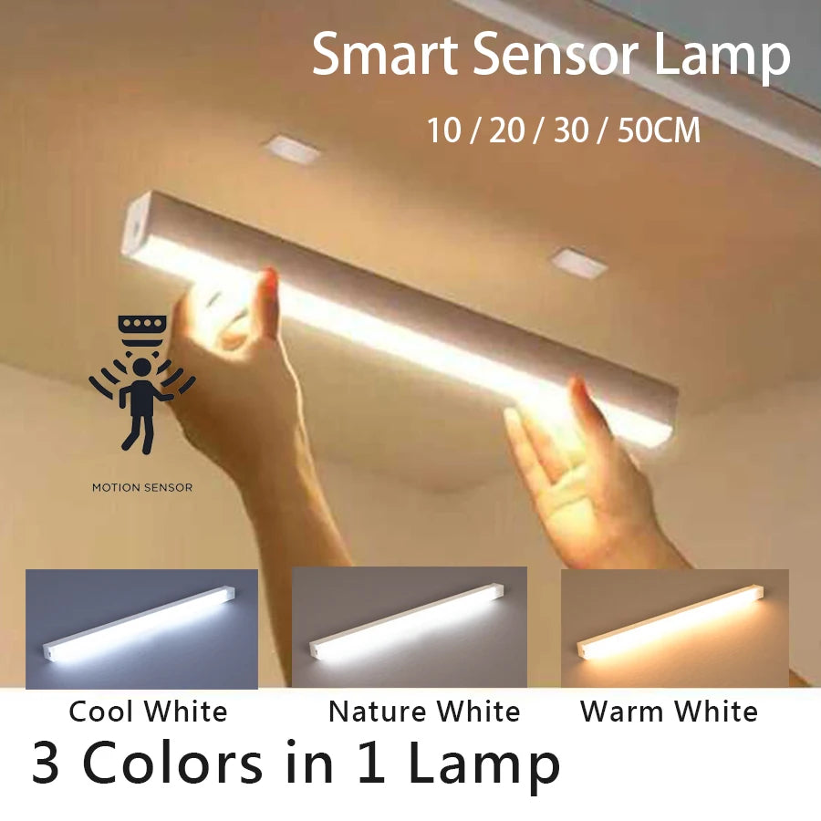 LumiGlow™ | Luz LED Inteligente con Sensor de Movimiento ⭐